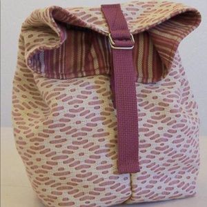 Handmade Adorable double layer canvas lunch box!